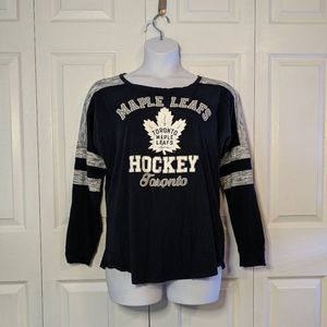 New Era Toronto Maple Leafs Women's Long Sleeve - Size XL
